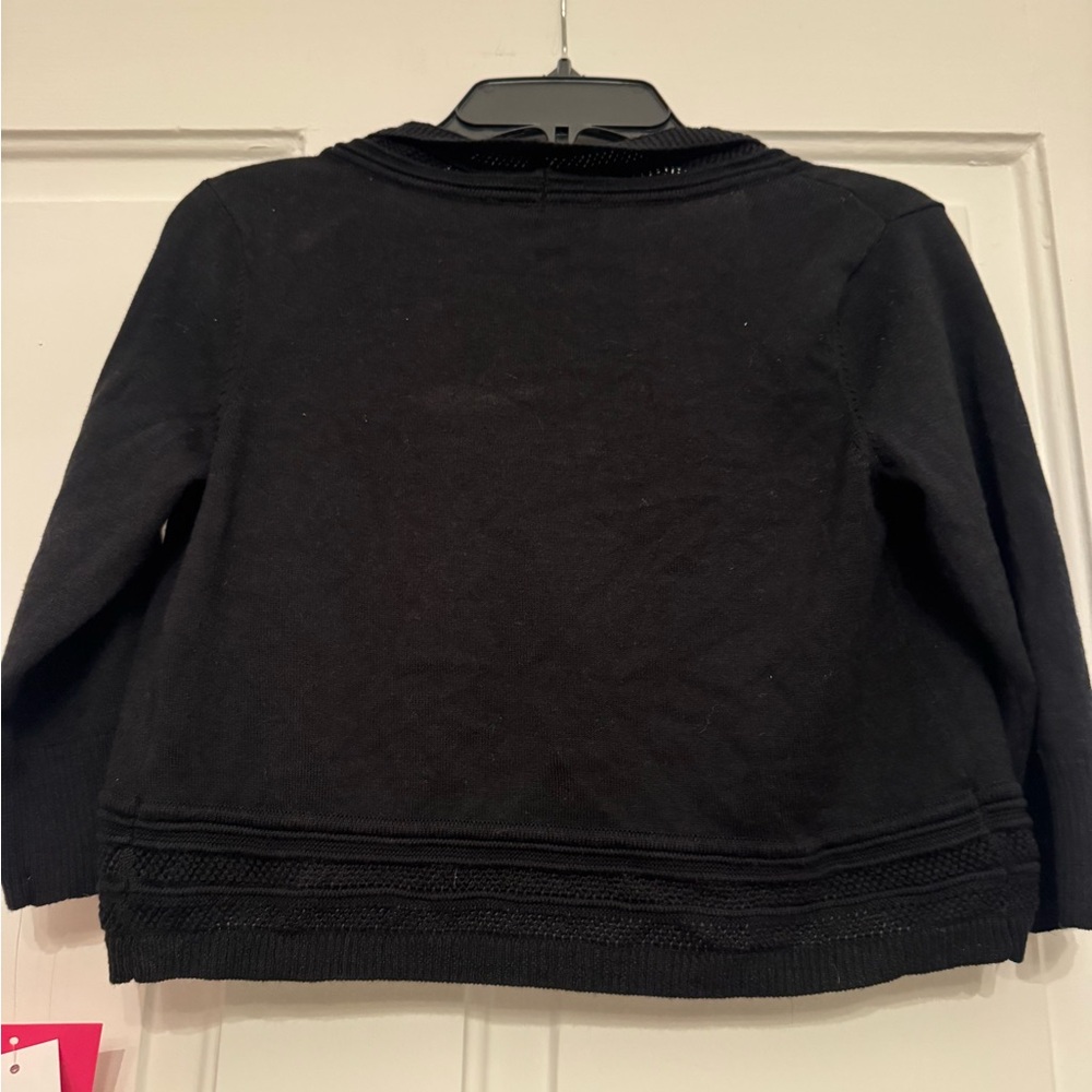 Girls Black Cardigan - Picture 3 of 6